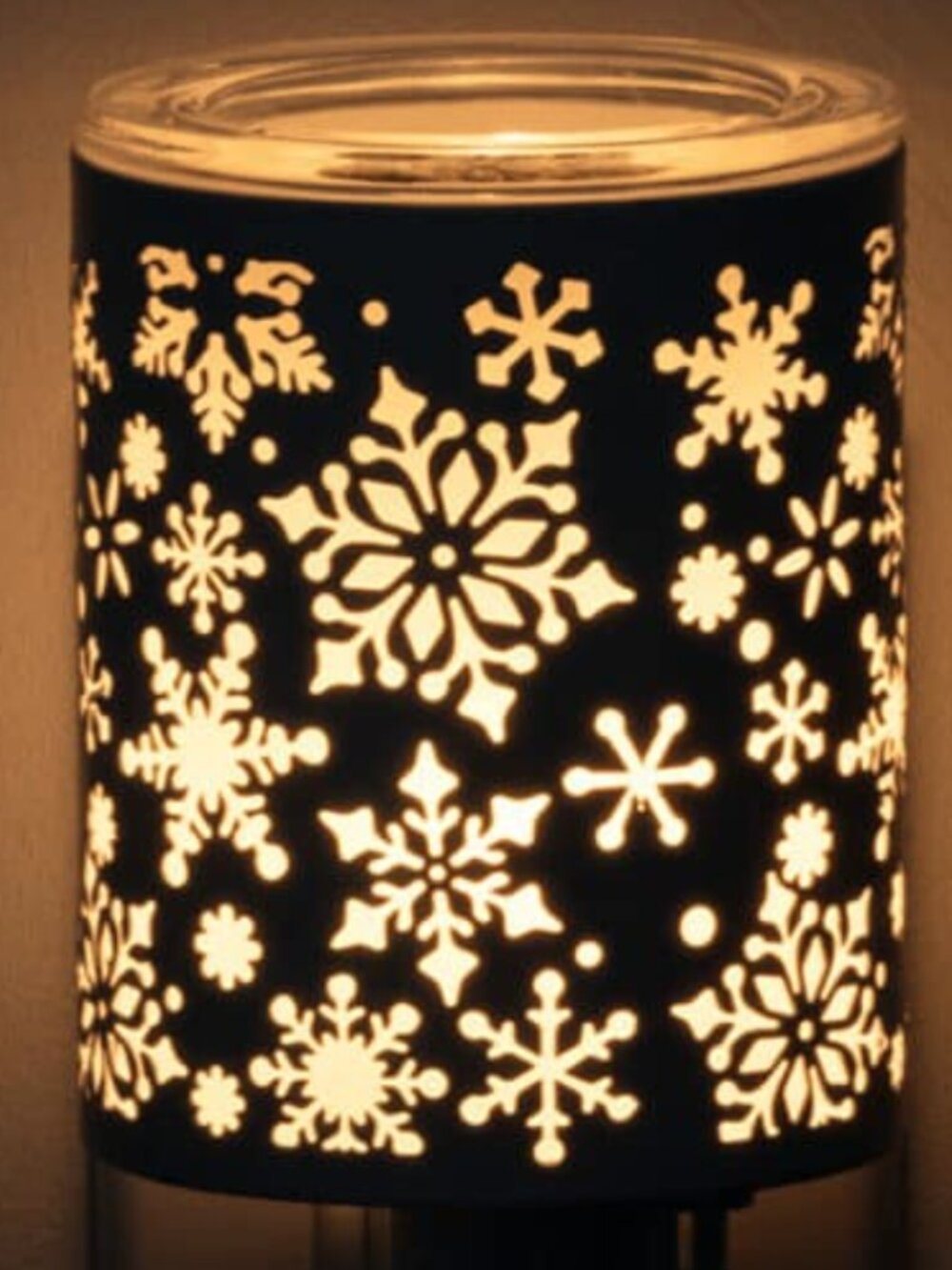 SCENTSY "Catching Snowflakes" Mini Plug-in Warmer - Picture 3 of 11